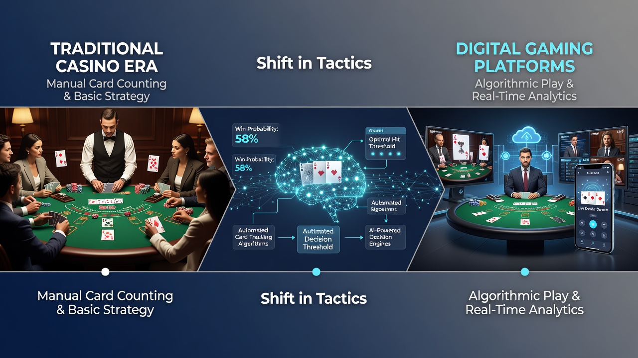 Players reviewing real-time blackjack analytics on digital platforms during expanded gaming sessions